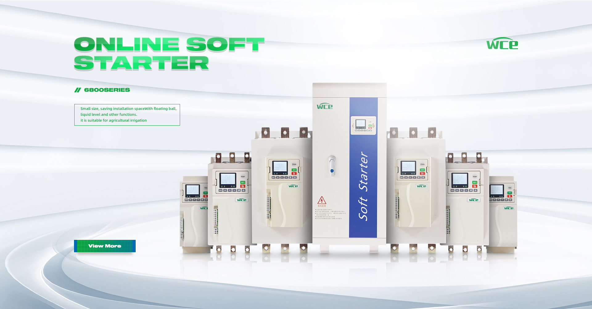 Série 6800 Série Soft Starters: Inovativní design zmocňuje efektivní ovládání motoru