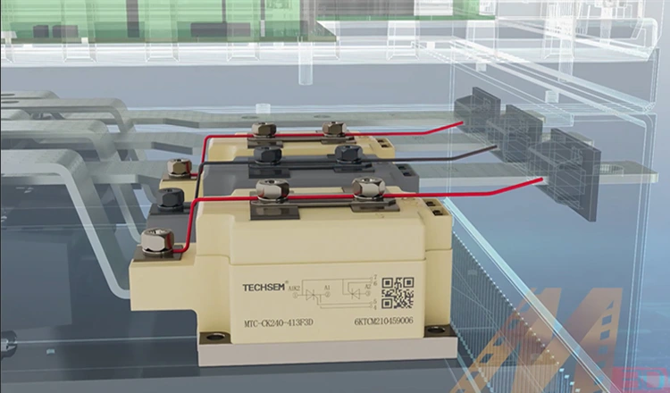 11KW 15KW 22KW 380V Built in Bypass Soft Starter