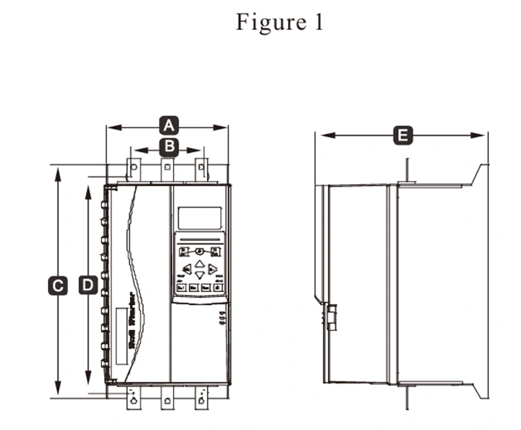 11KW 15KW 22KW 380V Built in Bypass Soft Starter