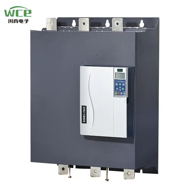 LCD displej postavený v obchvatu Soft Starter 800kW